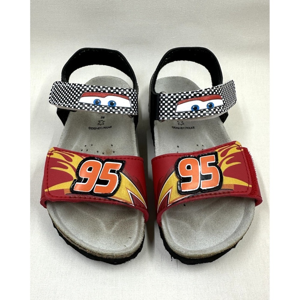 Geox Respira Boys Sandals Disney Pixar Cars Lightning McQueen EU 26 US 9